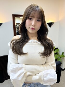 シクネ 新潟駅 万代(SHICUNE) 【新潟/万代】韓国ヘア　ロングレイヤー　くびれ巻き