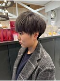 グレージュ/マッシュショート/韓国マッシュ/越谷