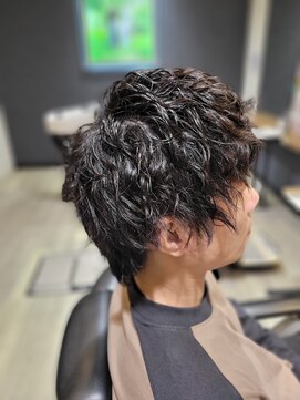 ルシードスタイル ボーグル岐阜店(LUCIDO STYLE BOGL) ニュアンスサーフ×ラフスパイラルマッシュ