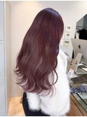 ◯ブリーチなしピンクラベンダー