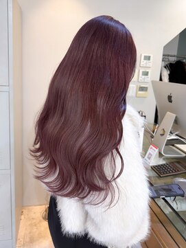 フラム 渋谷(flamme) ◯ブリーチなしピンクラベンダー