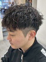 ナム 錦糸町(NAM)&nbsp;MEN'S HAIR/ブルーブラック/フェザーパーマ/錦糸町