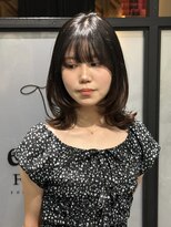 エストアール フクオカ 福岡博多店(est-r. Fukuoka)&nbsp;ミディアムレイヤー/くびれ巻き/韓国ヘア/博多