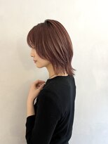 マスカリ(muscali)&nbsp;イメチェン/ピンクベージュ前髪コーラルピンクローズベージュf19