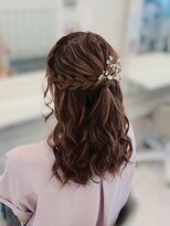 ヘアセットサロン ミント(Hair set salon MINT)&nbsp;ルーズハーフアップ