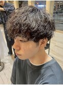 横須賀中央メンズカットメンズパーマ波巻きパーマツイストパーマ