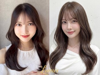 ルミス 銀座(Lumis)の写真/自然で柔らかい仕上がり銀座/東銀座/髪質改善/縮毛矯正/ストレート/縮毛矯正専門店/弱酸性/弱酸性縮毛矯正