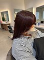 ラフィスヘアー プアナ 小田原店(La fith hair puana) ワインレッド