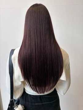 ロックス バイ マグ 松本(rocks BY MAG) チェリーレッド暖色カラーボルドーワインレッド春カラー