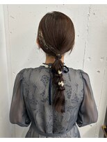 ソーソー(SoSo)&nbsp;シンプル編みおろしヘアアレンジワンホンレイヤー