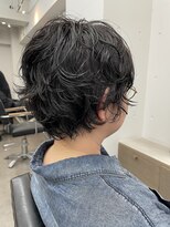 ユノ(juno)&nbsp;【中目黒】大人のショートパーマ☆ニュアンスパーマグレージュ