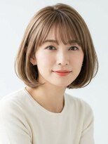 フープ 川越(hoop)&nbsp;白髪ぼかしボブスタイル