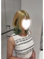 アマテラスゼロ 新宿(AMATELAS zero)&nbsp;シャンパンゴールド×グリーン