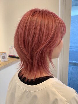 アズールサン 草加西口店(azule-sun) トリプルカラー,ペールピンク,ピンク,顔周りレイヤー【草加】