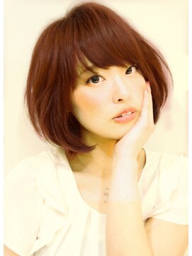 イースタイル 志都呂店(e-style com’s hair) イノセントボブのキレイめカジュアル