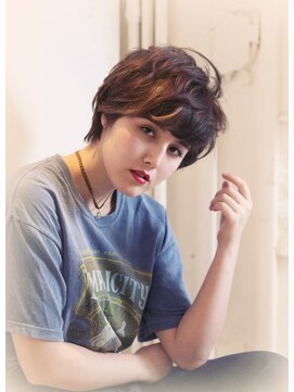 ヘアーデザイン ヴィフ(HAIR DESIGN vif) 【vif】カジュアルクールなショートボブ