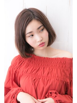 ガーデン ムサシコスギ(GARDEN MUSASHIKOSUGI) ナチュラルモードボブ/ミルクティーブラウン/大人かわいい