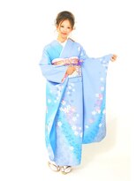 ゲッカビジン(GEKKABIJIN)&nbsp;レンタル振袖FS-04 29000円《東京着物レンタル/六本木月下美人》