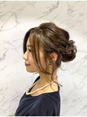 襟足スッキリ＆キッチリ過ぎない大人セクシーアップスタイル☆