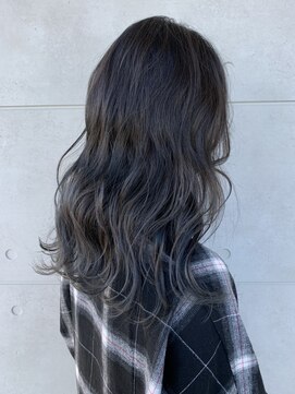 グランデュール 焼津店(GRANDEUR) バレイヤージュ グレーカラー