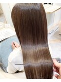 髪質改善大宮&.La Blancheナチュラルスモーキーグレージュカラー