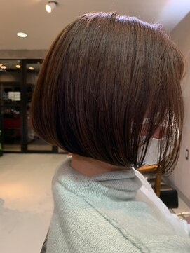 フロープ(frope) frope 前下がりミニボブ