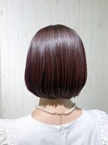 ラ ブランシュ 大宮(La Blanche)&nbsp;ボブ/カーキグレージュ/大人かわいい/フェザーバング/大宮