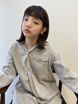 眉上バング/顔回りレイヤー