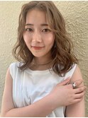 【paaq kana】まろやかベージュカラー×レイヤーカット