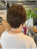 大人ショートボブ