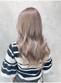 ブリーチ2回ホワイティグレージュ