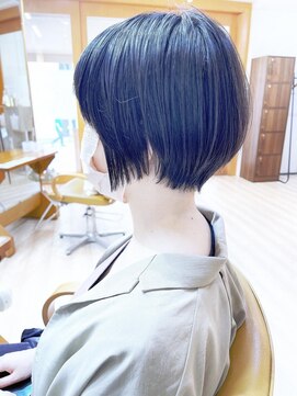 モリオ フロム ロンドン 成増店 【morio成増 セリザワ】セット簡単ショート 髪質改善