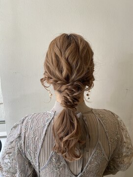 ボトムス(BOTTOMS) モコモコ編みおろしアレンジ