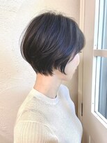 ハウスアンドヘアーワークス(House&Hair works) 前髪長め大人小顔ショート30代40代50代　藤沢