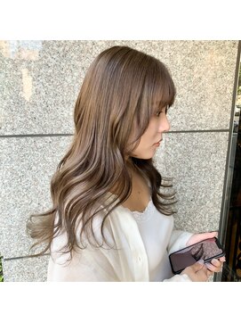 アリュウル 表参道(ALLURE) 明るめ透明感抜群ショコラブラウンカラー！韓国ヨシンモリ