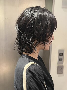 ベチカ(vetica) ショートウルフのパーマスタイル