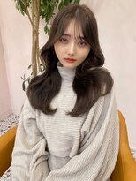 ボタン シブヤ(VOTAN SHIBUYA) カラー/ベージュ/韓国ヘア/渋谷/レイヤー/顔まわり