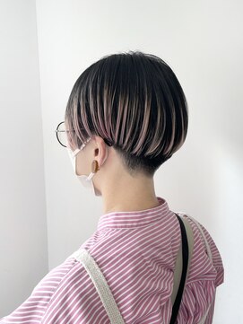 ゴーズゴードットビー 吉祥寺(go s go .b) マッシュショート／ボブ／ショートパーマ/吉祥寺／カラー