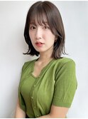 レイヤーボブ*前髪ありボブ*ミディアムレイヤー*30代40代も◎1