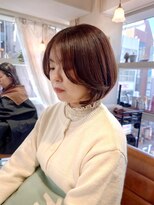 ラボヌール ヘアー エクラ(La Bonheur hair eclat) レイヤーボブ