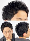 ソフトモヒカン×ショートツイスト
