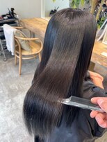 ノイ(noi) 髪質改善トリートメントミルクティーベージュカラーくびれヘア