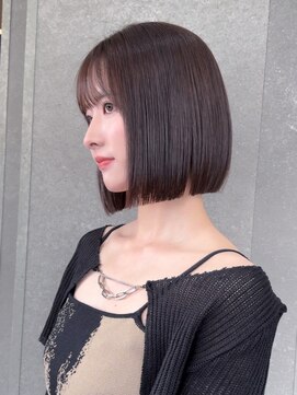 ロンド 表参道店(Lond) ◇ボブ 縮毛矯正 顔周りカット 表参道 髪質改善