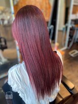 サロン ド ジーズ ピース(Salon de JEEZ PIECE)&nbsp;韓国風カシスレッド