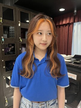 プライズ 錦糸町北口店(prize) フェイスフレーミング/オレンジ/イヤリング/錦糸町北口