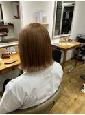外はねボブスタイル