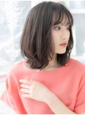 ★くすみカラー大人美人小顔ロングウルフカット20代30代40代★10