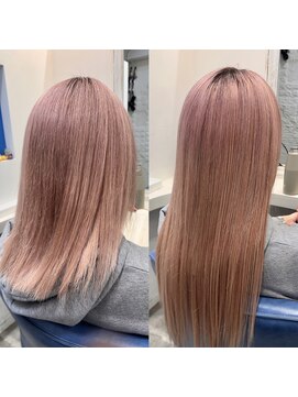 ウーロス(uros.) 【SENA】シールエクステ80枚 ピンクベージュ