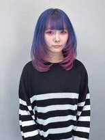 エミーバイモアムー(Emmie byMoremuu)&nbsp;【アイリ】ハイトーンツートンカラー×レイヤー