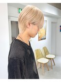 ニュアンスパーマ/韓国マッシュ/スパイキーショート/渋谷